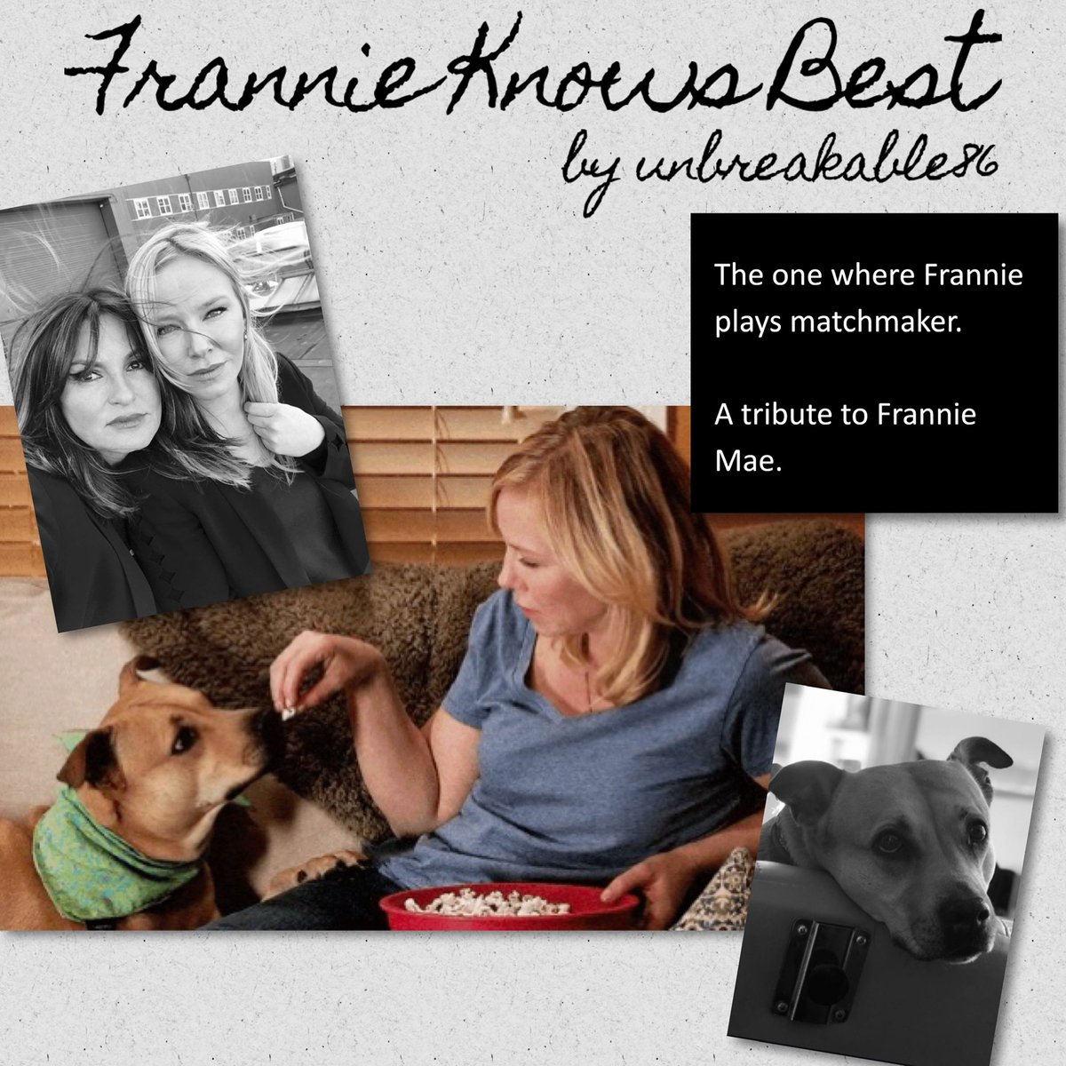unbreakable86_'s tweet photo. 🚨NEW ROLIVIA STORY ALERT🚨

Olivia Benson &amp; Amanda Rollins (#Rolivia) - Frannie Knows Best ❤️

A tribute to Frannie Mae. Fly high, best girl. ❤️‍🩹

Link: https://t.co/VcGybQIyPi https://t.co/RyzFtJ2JTl
