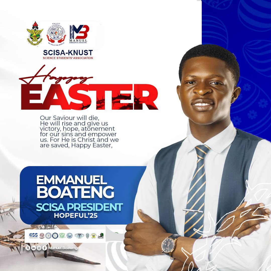Knust360vibes's tweet image. Sources suggest Stephen Amoako Akrofi and Emmanuel Boateng's presidential ticket for the 2025 SCISA Elections may face disqualification.
#TGMA26 
#knustDecide2025