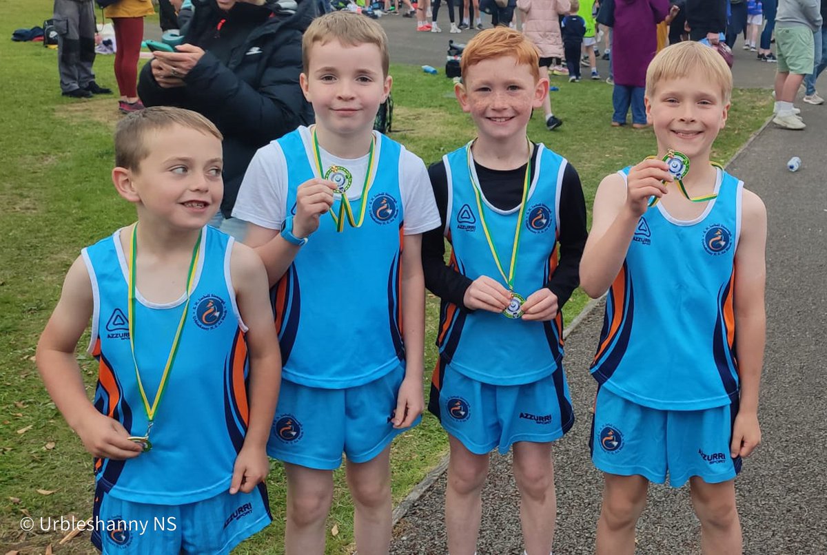 Well done to everyone who competed in Clones yesterday. Congratulations to all who came home with medals. Our school came second overall in the girls' section, and the boys took first place!