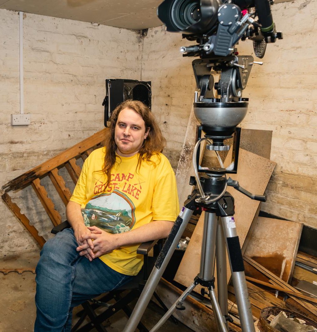 In my happy place Directing <a href="/ShogunFilms/">SHOGUN FILMS ®</a> fresh from Camp Crystal Lake 😂