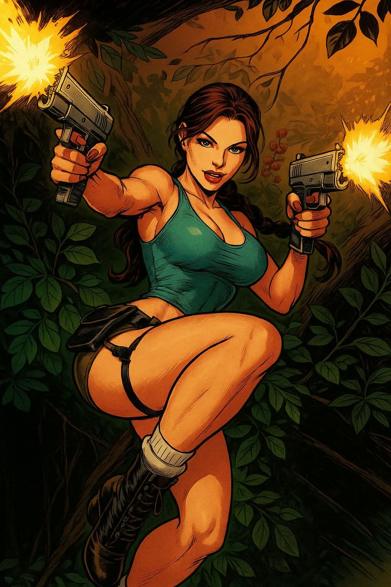 DathanSmith1991's tweet photo. This is your daily reminder that THIS 👇 is Lara Croft.  #laracroft #TombRaider https://t.co/kf2KLqUAxg