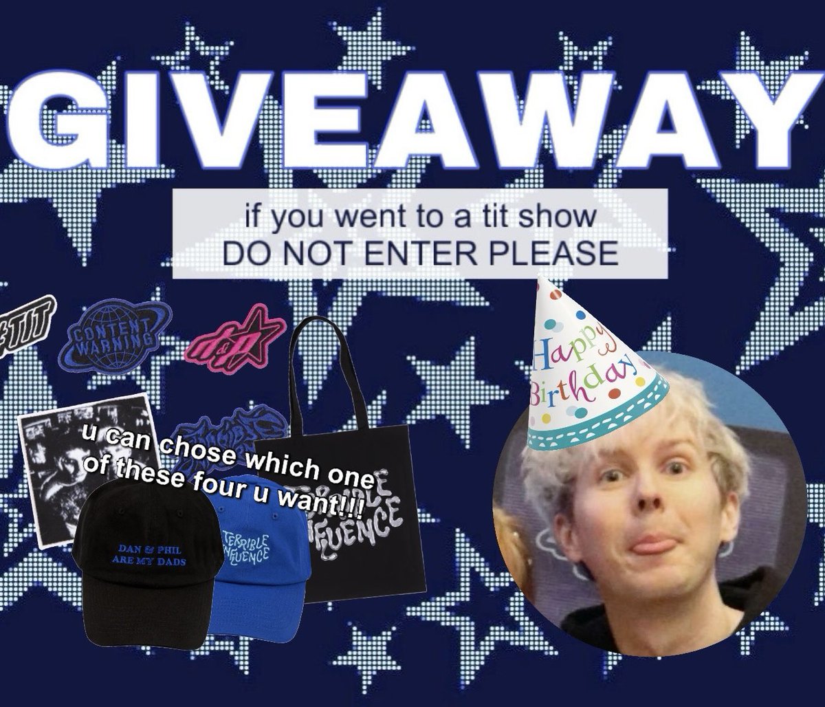to celebrate one year of my beloved account im GIVING AWAY one piece of merch each, all expenses covered directly from danandphilshop, to 2 people! 
💙💙💙💙💙💙💙💙💙💙💙

to enter: reply with a picture of dnp :3 

ONLY OPEN FOR PEOPLE THAT COULDNT GO TO TIT!