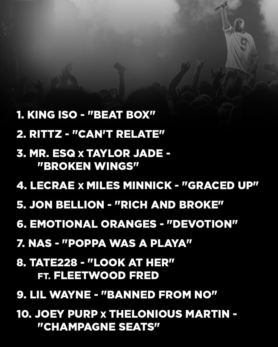 Our #WeekendComeUp playlist has been updated on
<a href="/Spotify/">Spotify</a>!   

Streaming now&gt; lnk.to/WCUPlaylist