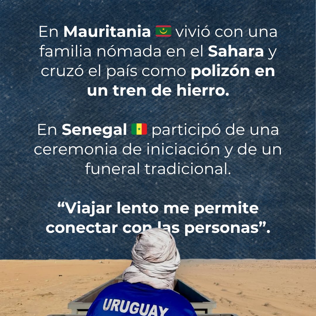 🌍🙋🏻‍♀️ Una uruguaya en África ¿Qué la llevó a dejarlo todo y cruzar el continente por tierra?

✍️ Charlamos con ella sobre su viaje, los desafíos de ser mujer en ruta, los prejuicios sobre África y cómo vive viajando y creando contenido.

👉 desdeelsur.com.ar/de-marruecos-a…