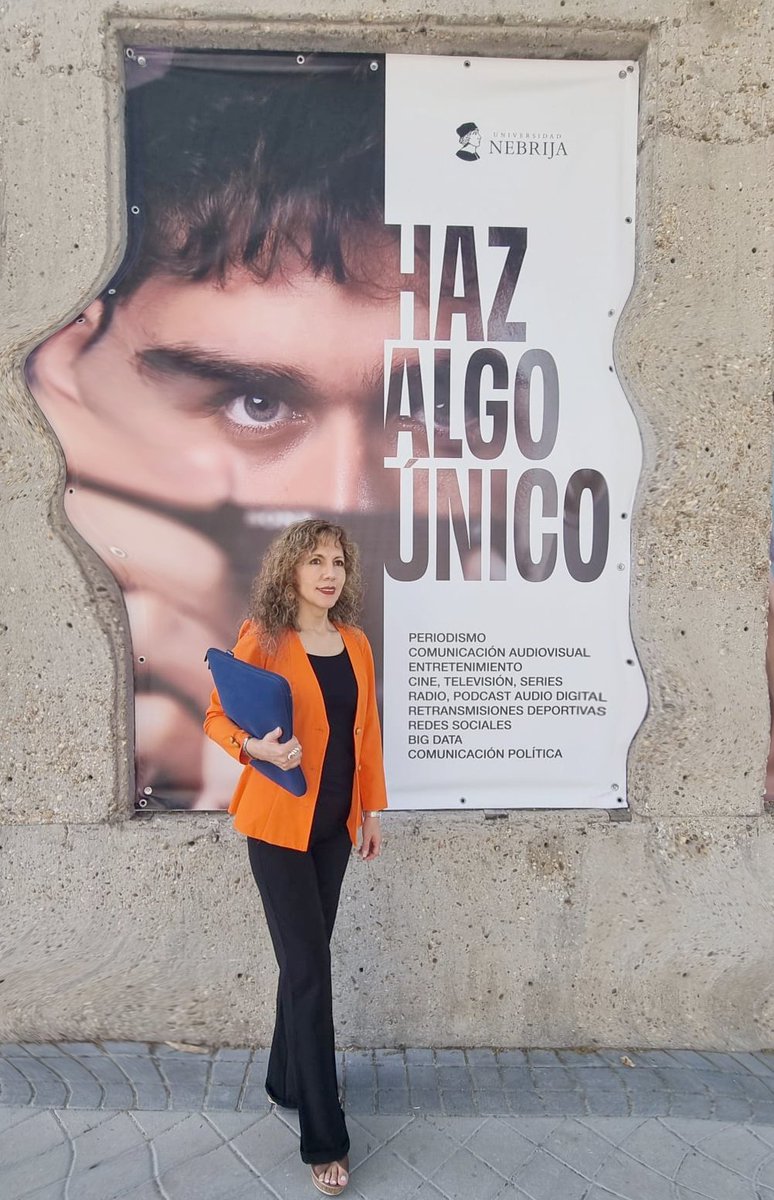 HadaMSG's tweet image. De vuelta del Congreso @SepPeriodistica con la mochila llena de aprendizajes y reencuentros con colegas y amigos en @universidad_nebrija. Con @cibermarikiya hablamos de #IA y #emprendimiento en #periodismo. Investigación realizada con @sblanco #FranMartín en @genIA_UMA