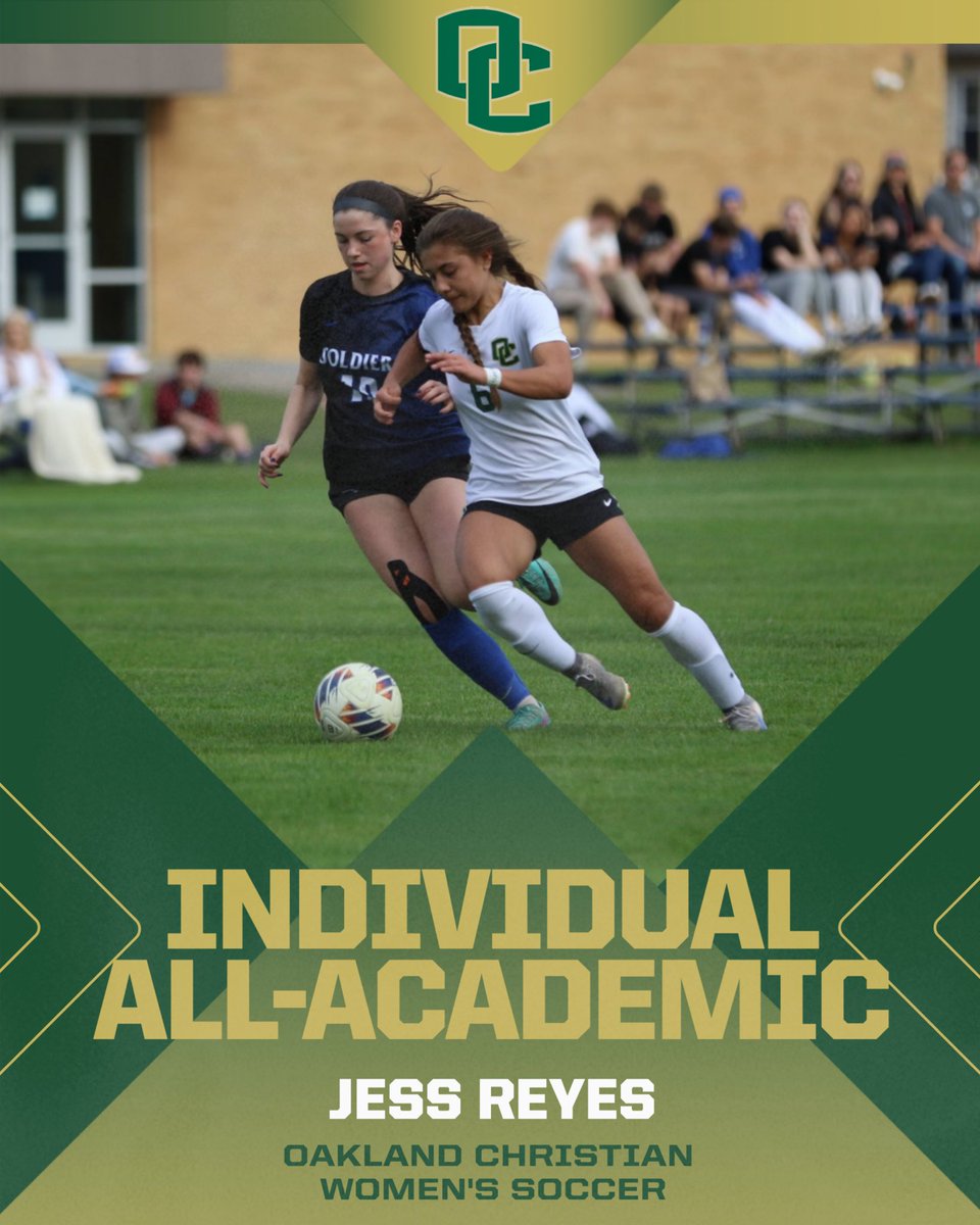 Congrats to our 4 seniors for earning the <a href="/MiSoccerCoaches/">MIHSSCA</a> Individual All Academic Award given to seniors with a cumulative GPA of 3.5 or higher. Well done ladies!