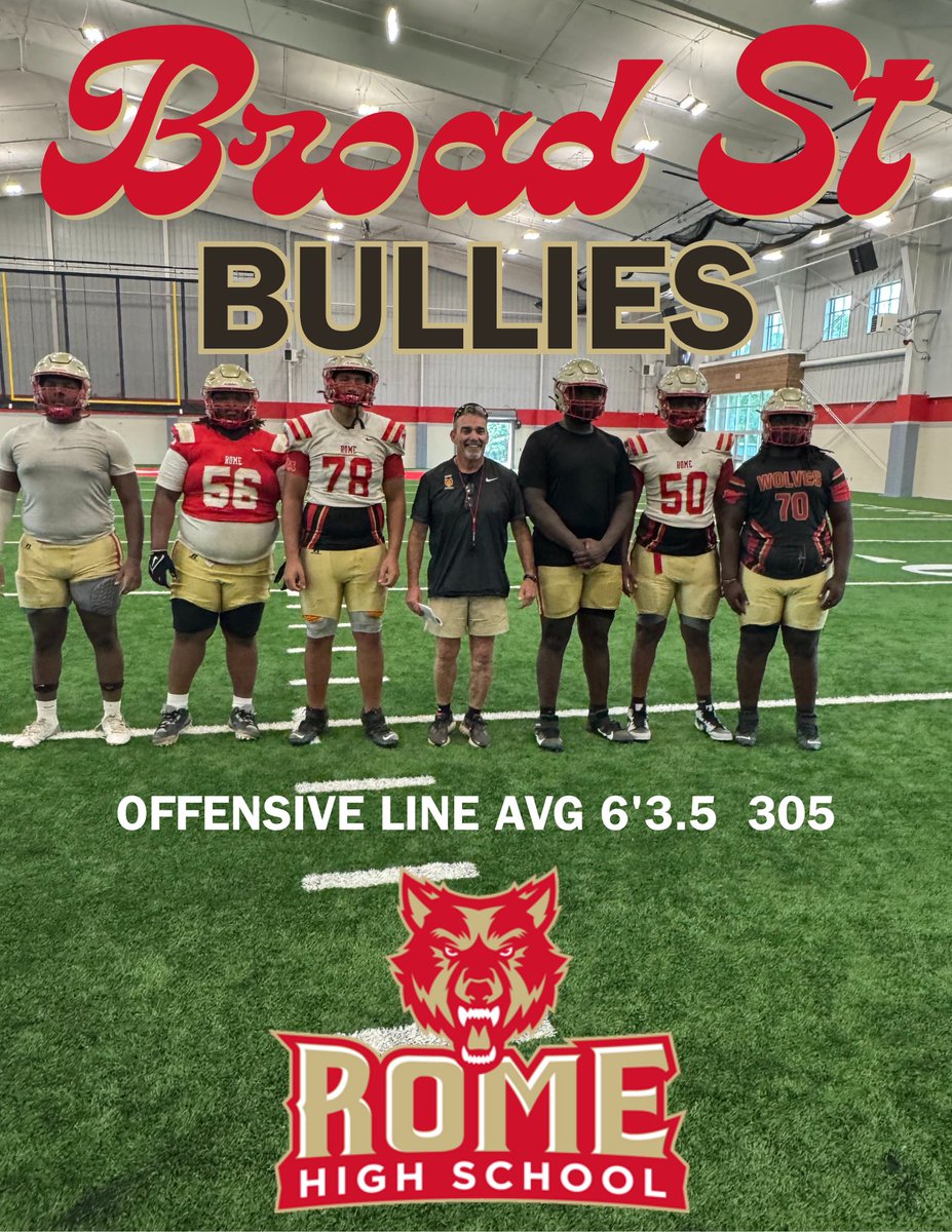 Rome FB Recruiting (@romefbrecruits) on Twitter photo Big year coming for <a href="/FootballRome/">𝙍𝙤𝙢𝙚 𝙒𝙤𝙡𝙫𝙚𝙨 𝙁𝙤𝙤𝙩𝙗𝙖𝙡𝙡</a> thanks to these guys <a href="/CoachJWoodard/">Joshuah Woodard</a> <a href="/NwGaFootball/">NwGa Football</a> <a href="/EliteNwga/">NWGA ELITE SPORTS™️🇺🇸</a> <a href="/RecruitGeorgia/">Recruit Georgia</a> <a href="/RustyMansell_/">Rusty Mansell</a> <a href="/JeremyO_Johnson/">Jeremy Johnson</a> <a href="/On3sports/">On3</a> <a href="/247recruiting/">247Sports Recruiting</a> <a href="/JohnGarcia_Jr/">John Garcia, Jr.</a> <a href="/BigFaceSportss/">BigFaceSports, (Recruiting & Scouting)</a> Big year coming for <a href="/FootballRome/">𝙍𝙤𝙢𝙚 𝙒𝙤𝙡𝙫𝙚𝙨 𝙁𝙤𝙤𝙩𝙗𝙖𝙡𝙡</a> thanks to these guys <a href="/CoachJWoodard/">Joshuah Woodard</a> <a href="/NwGaFootball/">NwGa Football</a> <a href="/EliteNwga/">NWGA ELITE SPORTS™️🇺🇸</a> <a href="/RecruitGeorgia/">Recruit Georgia</a> <a href="/RustyMansell_/">Rusty Mansell</a> <a href="/JeremyO_Johnson/">Jeremy Johnson</a> <a href="/On3sports/">On3</a> <a href="/247recruiting/">247Sports Recruiting</a> <a href="/JohnGarcia_Jr/">John Garcia, Jr.</a> <a href="/BigFaceSportss/">BigFaceSports, (Recruiting & Scouting)</a>