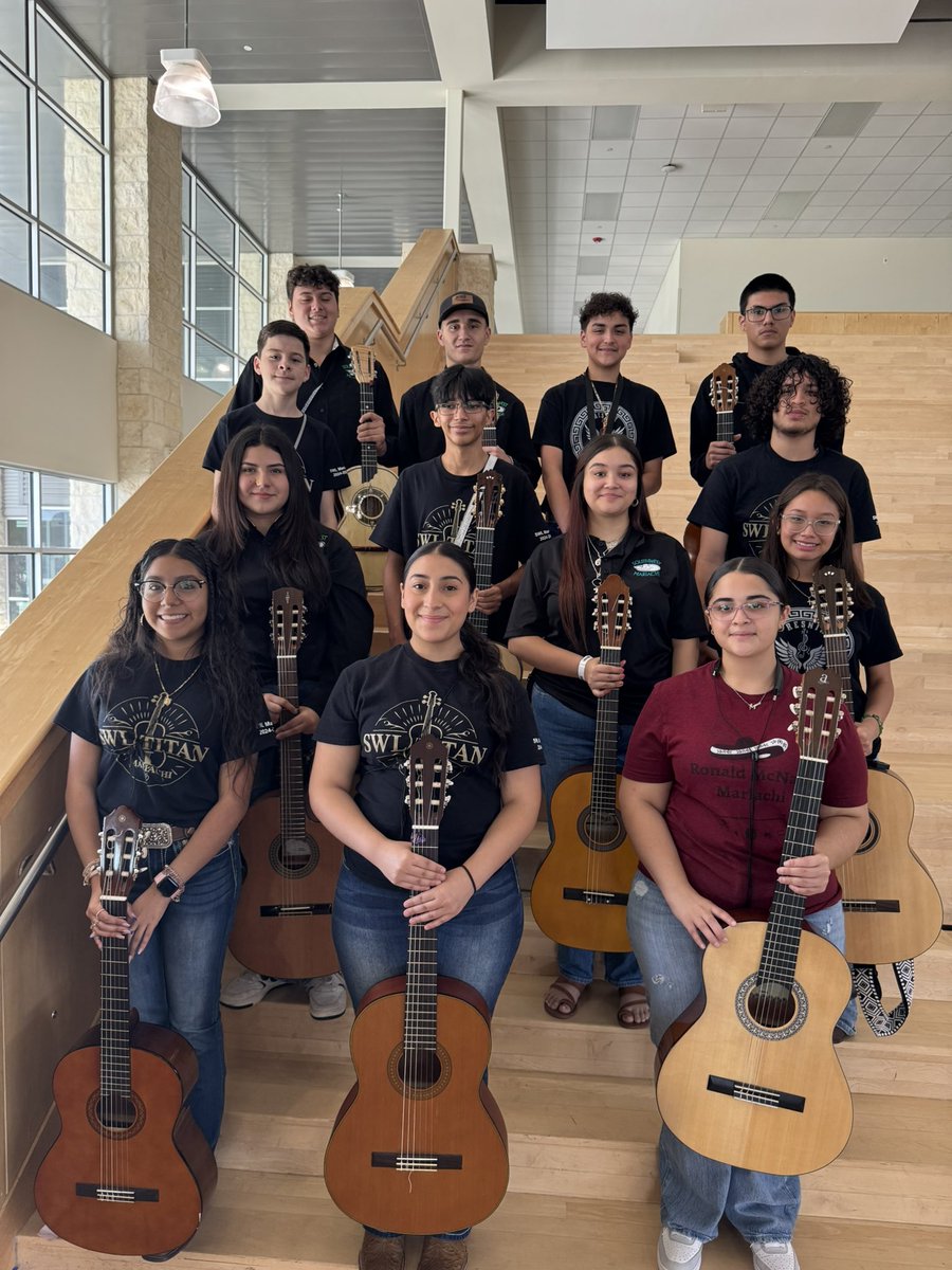 SWISD Fine Arts (@swisdfinearts) on Twitter photo Today, our high school Mariachi Camp held their virtual concert as part of the Fine Arts Academy. Great work to bring this concert to reality in four short days. Thanks to our Mariachi Directors for their teaching! See the link for the concert: youtu.be/fxMqr1W0SCg?si… <a href="/swisd/">Southwest ISD</a> Today, our high school Mariachi Camp held their virtual concert as part of the Fine Arts Academy. Great work to bring this concert to reality in four short days. Thanks to our Mariachi Directors for their teaching! See the link for the concert: youtu.be/fxMqr1W0SCg?si… <a href="/swisd/">Southwest ISD</a>