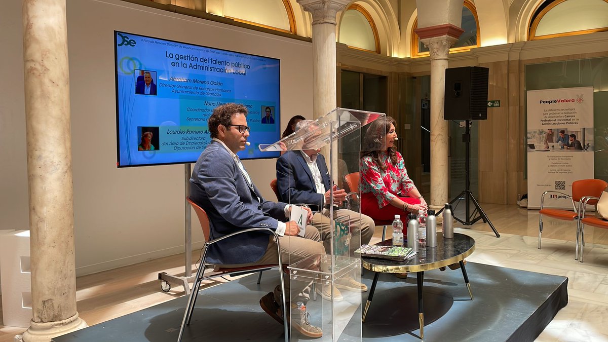 Poder contar cómo la Junta de Andalucía gestiona el talento en su organización en el II Foro Dirección Pública en las Administraciones Locales organizado por la Diputación de Sevilla ha sido un privilegio. LEY Función Pública, EAPI, Líderes Emergentes y planificación. Acción