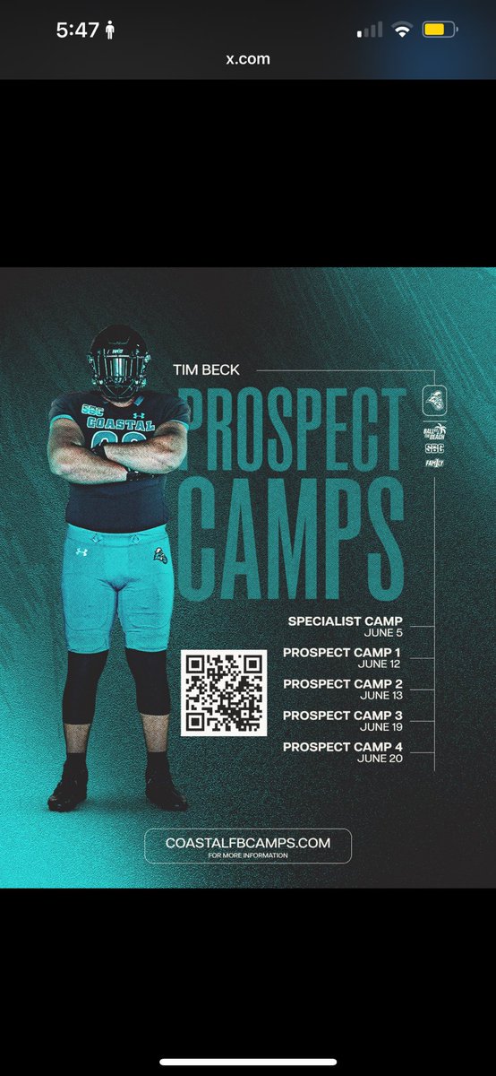 Thank you <a href="/CoachParkerCCU/">Bryan Parker</a> for the invite <a href="/CoachWalker8383/">Coach Walker</a> <a href="/LMHSCoach_T/">John Tomlinson</a>