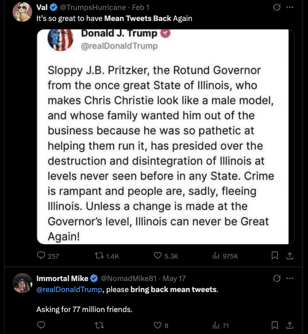As #MAGA slowly self-destructs over Elmo Mucks calling their lord and savior <a href="/realDonaldTrump/">Donald J. Trump</a>  a possible pedo, I'd just like to remind everyone of these...

You guys can file this under "Q" for "Careful what you wish for..."