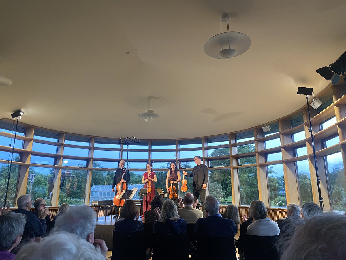 Richard Yarr MBE DL (@musoman74) on Twitter photo Huge congratulations to <a href="/GreatMusicIrl/">DublinIntChamberMusicFest</a> on their 55th birthday and tonight’s celebratory concert in <a href="/NBGGlasnevinOPW/">NBG Ireland</a> with <a href="/cuartetocasals/">Cuarteto Casals</a>.
The Festival goes from strength to strength under its Artistic Director, Ciara Higgins. <a href="/artscouncil_ie/">The Arts Council / An Chomhairle Ealaíon</a> is proud to support. <a href="/DeptCultureIRL/">Department of Culture, Communications and Sport</a> Huge congratulations to <a href="/GreatMusicIrl/">DublinIntChamberMusicFest</a> on their 55th birthday and tonight’s celebratory concert in <a href="/NBGGlasnevinOPW/">NBG Ireland</a> with <a href="/cuartetocasals/">Cuarteto Casals</a>.
The Festival goes from strength to strength under its Artistic Director, Ciara Higgins. <a href="/artscouncil_ie/">The Arts Council / An Chomhairle Ealaíon</a> is proud to support. <a href="/DeptCultureIRL/">Department of Culture, Communications and Sport</a>