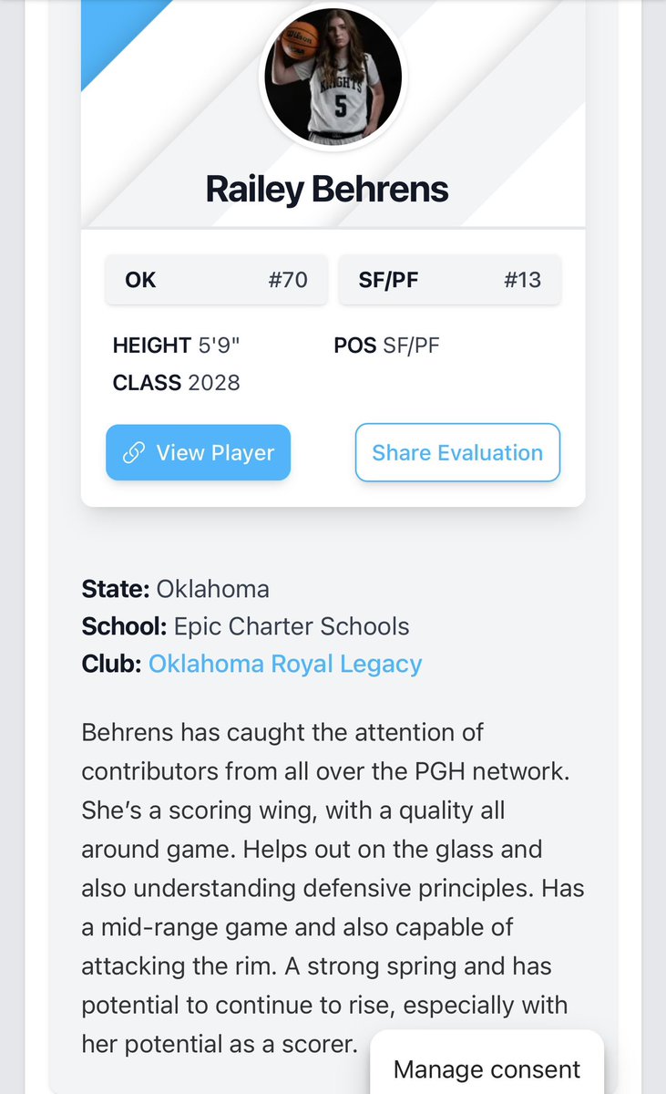 Thank you for the write up Sam Duren <a href="/PGHOklahoma/">Prep Girls Hoops Oklahoma</a>