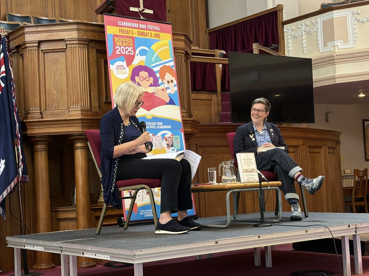 Brilliant first day! Thank you <a href="/Joannechocolat/">Joanne Harris</a> <a href="/DrAnnieGray/">Annie Gray</a>! Entertaining, witty, delightful! <a href="/orionbooks/">Orion Publishing</a> <a href="/ProfileBooks/">Profile Books</a>