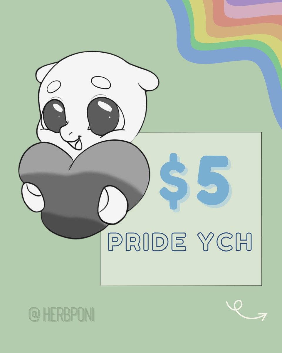 weedponi's tweet photo. y'all want a 5$ pride YCH? I can do a Furry, Human, Mech, etc. version of this! Over on Instagram, I am gonna be posting all sorts of Pride Themed YCHs! https://t.co/7kpS9W92FI