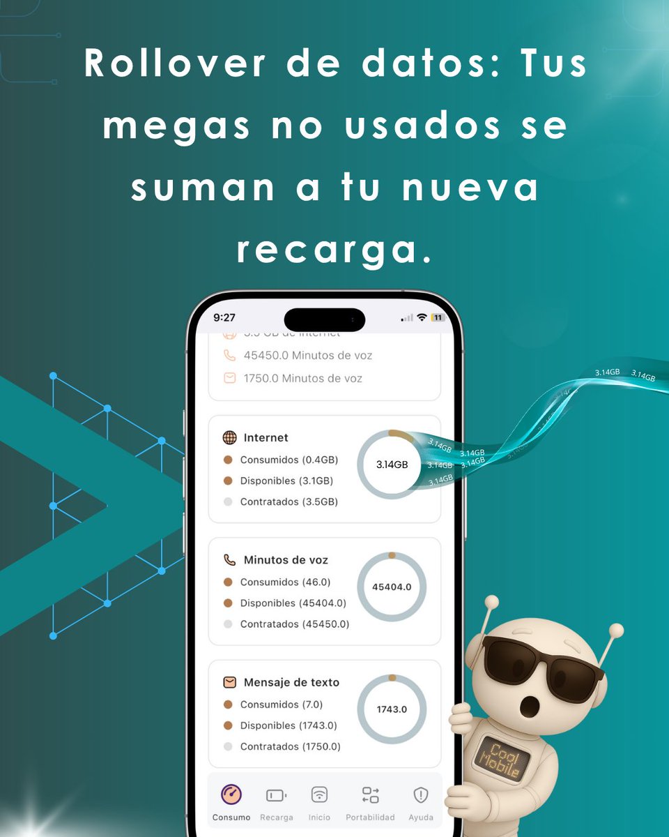 CoolMobile5's tweet photo. ¡No pierdas tus megas! Activa tu recarga con Rollover

¿Aún no tienes tu plan?
💬 Escríbenos: 56 4463 6321
Cool Mobile – Mantente siempre conectado.
#CoolMobile #Rollover #NoPierdasTusMegas #SiempreConectado #DatosSinLímite #PlanesMóviles #InternetSinLímites https://t.co/Kd8wolayh7