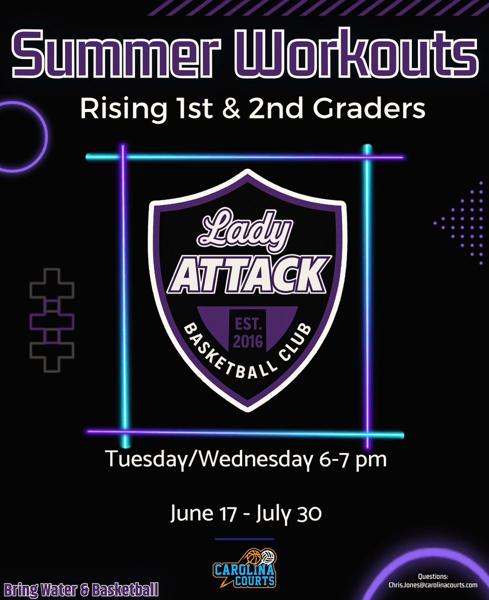 Coach Anthony George (@fopbasketball) on Twitter photo Pumped my daughter is starting workouts for her first basketball team this fall✔️
Best thing about it is, I’m not coaching and not worried one bit💜
If you know any 2nd or 1st grade hoopers that want to give it a try DM Me!
<a href="/CoachJTemple/">Jennifer Temple</a> <a href="/LADYATTACKELITE/">Lady Attack Elite Basketball</a>
#FOPBasketball Pumped my daughter is starting workouts for her first basketball team this fall✔️
Best thing about it is, I’m not coaching and not worried one bit💜
If you know any 2nd or 1st grade hoopers that want to give it a try DM Me!
<a href="/CoachJTemple/">Jennifer Temple</a> <a href="/LADYATTACKELITE/">Lady Attack Elite Basketball</a>
#FOPBasketball