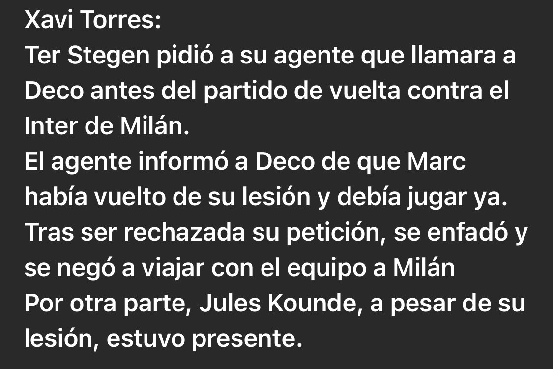 cheems_cheems17's tweet photo. @sport @ToniMunar10 Ahora donde está Sport y los soldados de Ter Stegen, no les oigo informar de esto, solo hablan de respeto, que tal un poco de respeto a Tek y al equipo en la fase más importante de la temporada, pero hay que respetar al capitán 😿 vaya capitán de verdad https://t.co/4AyJPJAzEB