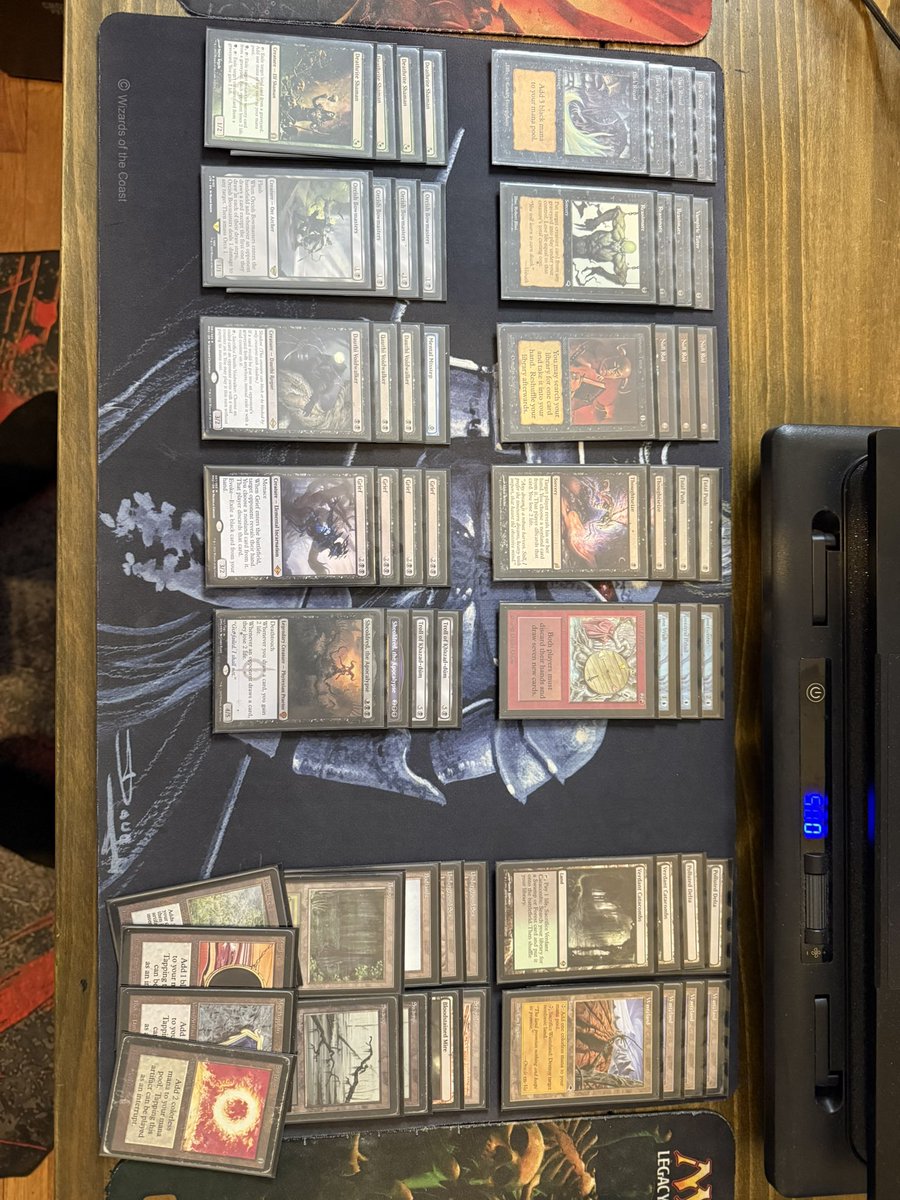 Folks I’m live early tonight, 6pm-11pm I have to practice for NYSE next week.  $500 entry for a chance to win a piece of power nine, gotta make sure I’m prepared!