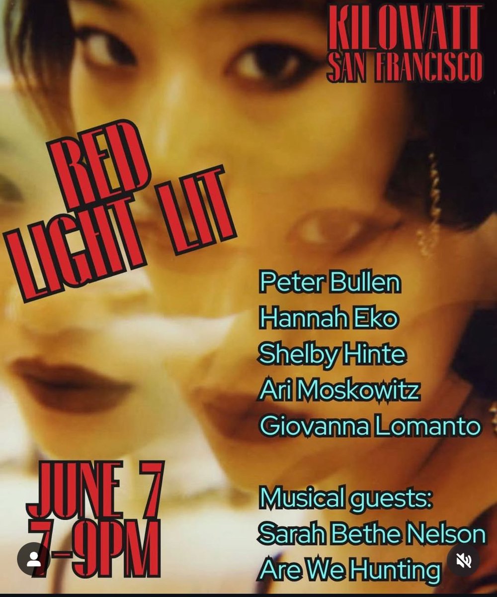 Shelbyhinte's tweet image. If you're in San Francisco tomorrow night come join me at the Kilowatt Bar. I will be reading with Red Light Lit. I'll have copies of HOWLING WOMEN available for sale and I'll even sign them if you're nice to me. 😜🌀