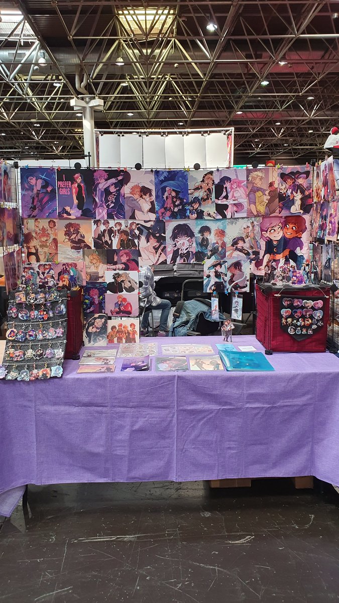 ikimaruart's tweet image. dokomi booth done! G104 Hall 3 ๐ thanks to everyone that dropped by today!! ๐ I'll be here all weekend c:
