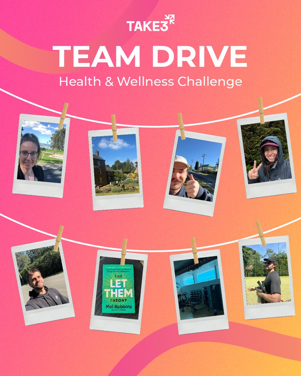 Throughout May, the Take3 crew has been deep in our Wellness Challenge, swapping GM texts for gym PBs, water goals, and mindset resets.

Now that we've completed it, we've created stronger habits and a stronger team. Let’s keep it moving. 💪🧠

#take3 #workculture