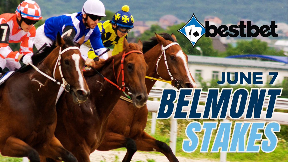 Get ready—Belmont Stakes is tomorrow! 🏆 Watch and wager at any bestbet location and experience the thrill of the final leg of the Triple Crown. 👑🏇

#bestbet #JAX #OP #STA #BelmontStakes #TripleCrown #HorseRacing #WatchWagerWin #PlaceYourBets