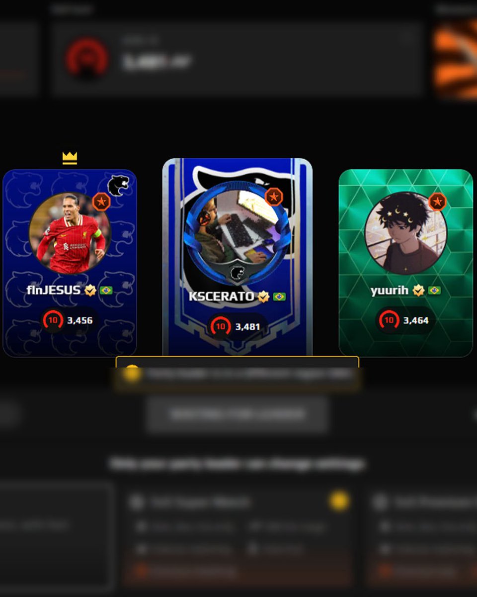 Nosso bootcamp antes do Major acabou, mas o nosso lobby no hub da Faceit continua

E vocês? Tão esperando o que pra entrar lá?
faceit.com/pt/club/227fe4…