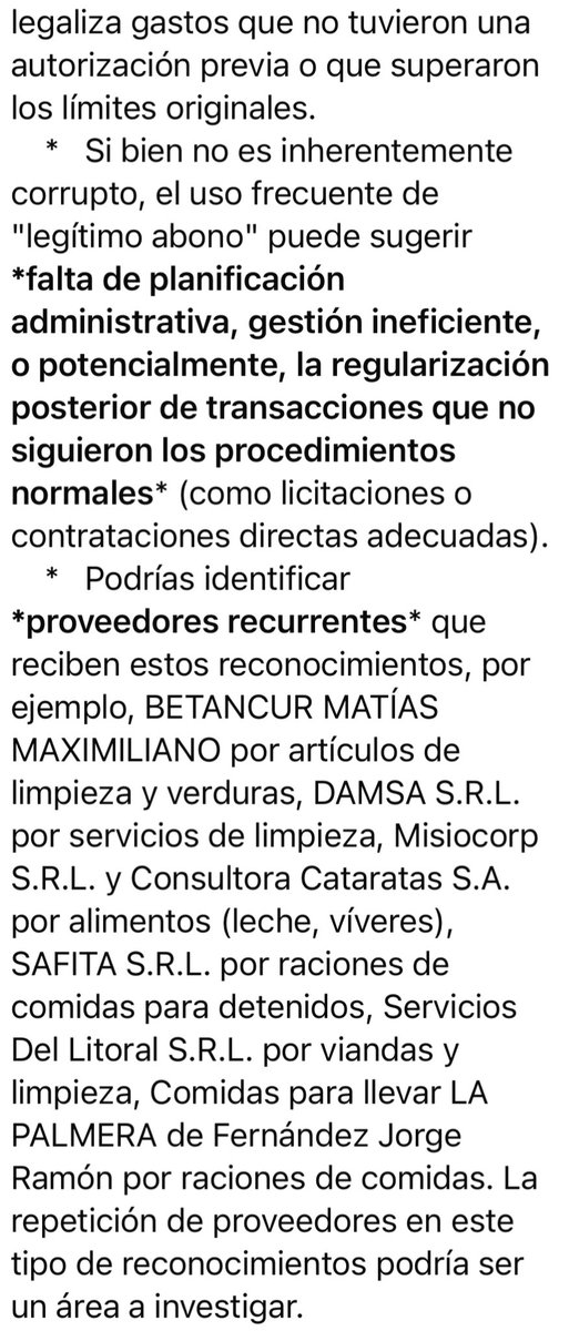 barrani_com's tweet image. Con la enorme colaboración de @JohnGalt_is_www le metimos un poco de inteligencia artificial a todos los boletines oficiales de Misiones, es demasiada data asi q está costando porque vienen desde el 2001. Hoy le hicimos las primeras preguntas y respondió asi 👇