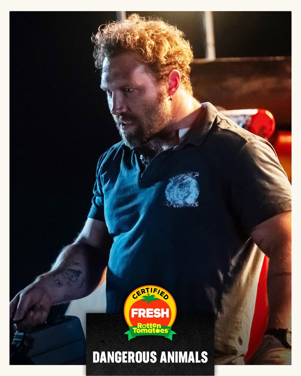 #DangerousAnimals is Certified Fresh at 85% on the Tomatometer, with 91 reviews: rottentomatoes.com/m/dangerous_an…