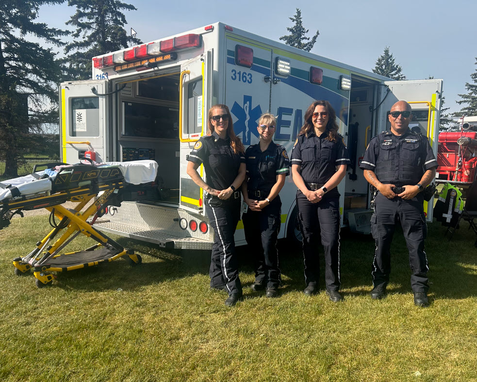 Proud to have been part of the <a href="/AMAcommunity/">Alberta Motor Assoc.</a> 2025 School Patroller Picnic at <a href="/HeritageParkYYC/">Heritage Park</a>. Approximately 6K patrollers attended the park over two days. It was a great opportunity to promote health, safety and the awesome efforts by the students over the school year. #yourEMS