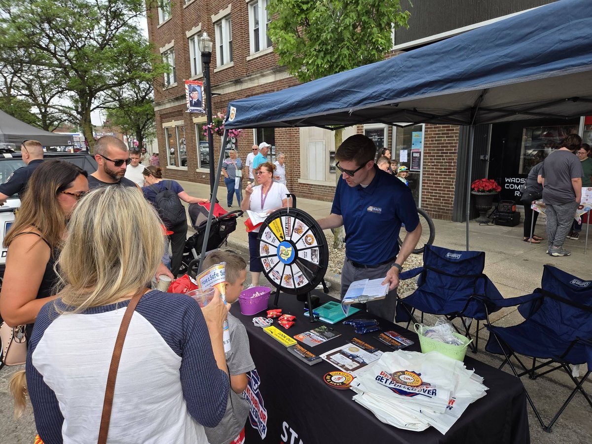 Our Safe Communities team is here at Main Street Wadsworth's Safety Palooza!

Come stop by and say hi!