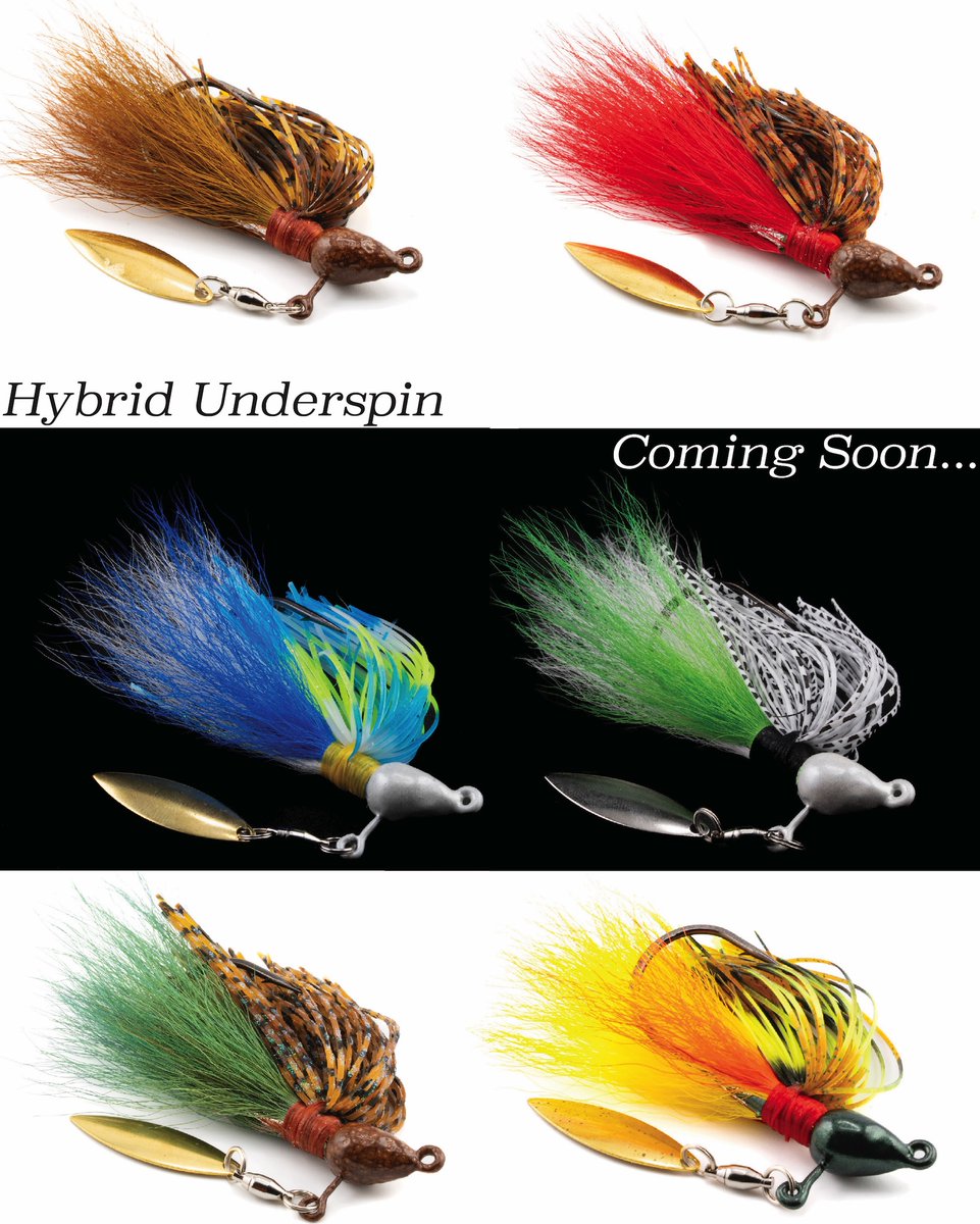 Here is a first look at our newly designed Hybrid-Skirt Underspin!
--
#NCB | #BassFishing | #Underspin