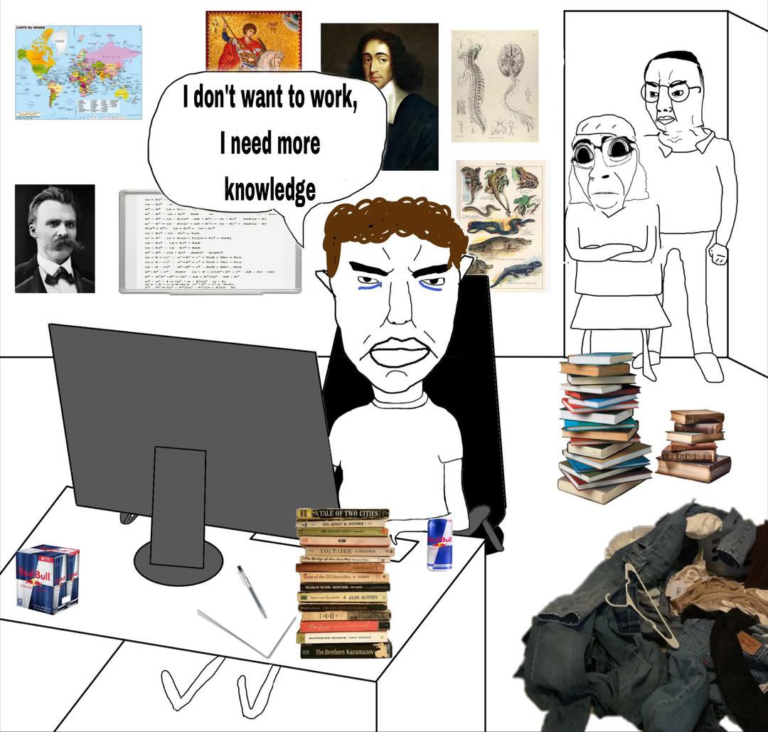 Niggalander's tweet image. Literally me