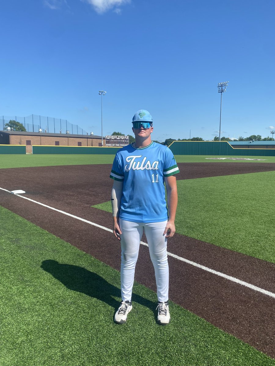 Five Tool Oklahoma (@fivetoolok) on Twitter photo F: <a href="/Tulsa_Prospects/">Tulsa Prospects</a> Green 2026 10, Oklahoma Express Bagwell 4
PoG: <a href="/JadenFletcher11/">Jaden Fletcher</a> 2-3, HR, 2B, RBI F: <a href="/Tulsa_Prospects/">Tulsa Prospects</a> Green 2026 10, Oklahoma Express Bagwell 4
PoG: <a href="/JadenFletcher11/">Jaden Fletcher</a> 2-3, HR, 2B, RBI