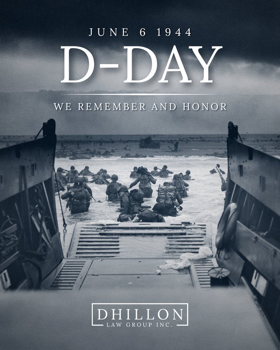 Today we remember and honor the brave American heroes who stormed the beaches of Normandy in defense of freedom.

We are forever grateful for their bravery and sacrifice.