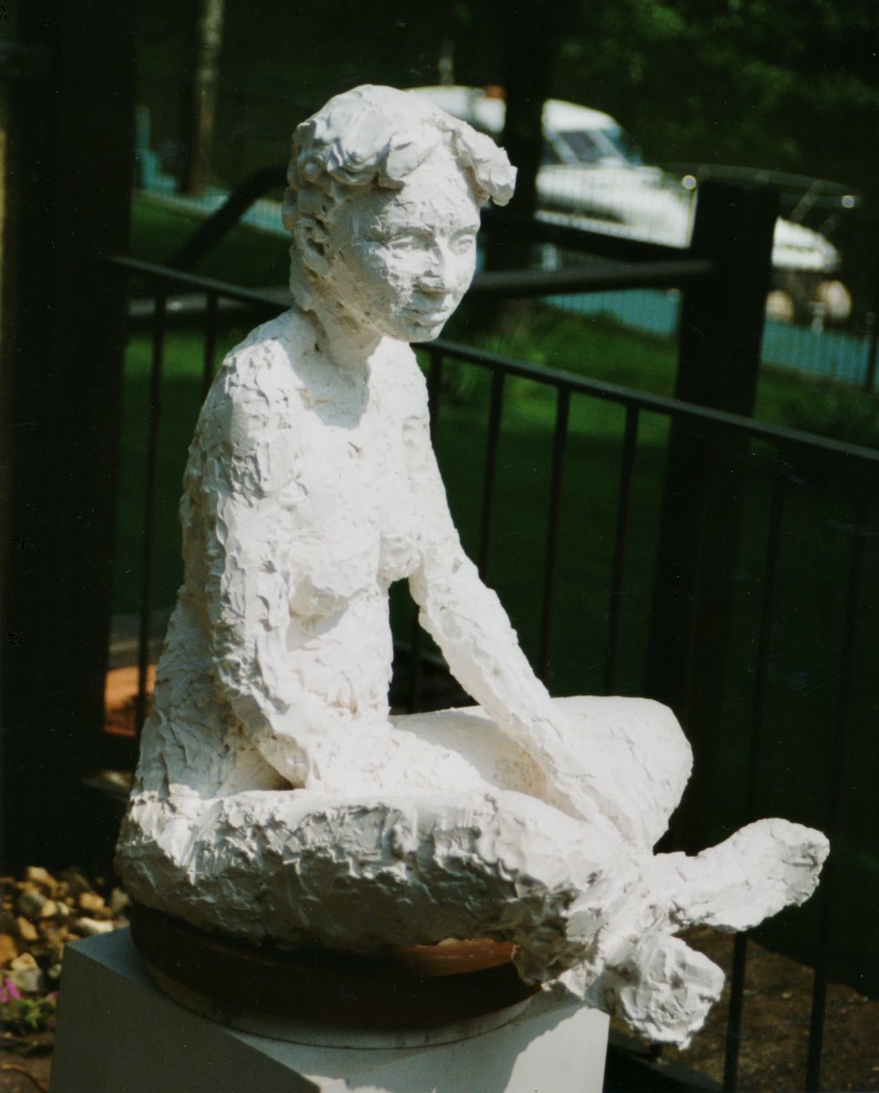 Showing for the first time, Seated Lady will be part of the Prince &amp; Pilgrim Gallery summer collection - Beneath These British Skies. 

12th June - 10th August 2025.

82, Hill Rise, Richmond, Surrey.

#BrianHaymanArt #Art #ArtExhibition #RichmondUponThames