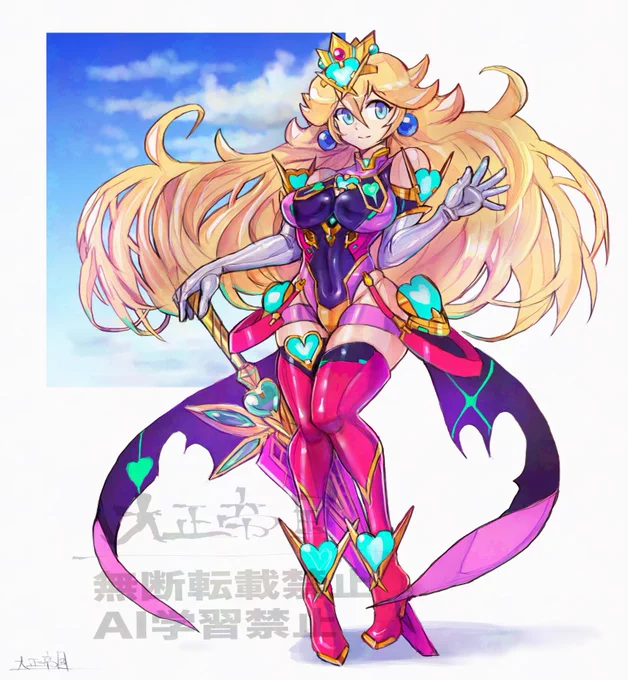 なんかあっちで伸びてる、何故今頃…。 ゼノブレイドなピーチ姫