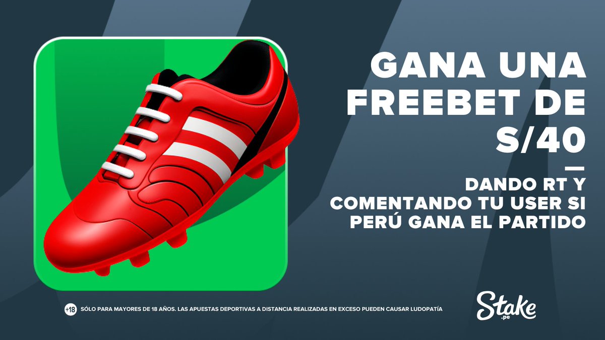 PeruStake's tweet photo. #COLvsPER por #Eliminatorias 🏆
¡NOS JUGAMOS TODO LOS ÚLTIMOS 10! 🥵
Regalaremos FREEBETS de S/40 💸 a 5 Stakers aleatorios que den RT y comenten su user si Perú gana 🇵🇪 ¡VAMOS SELECCIÓN! 🗣️
Apuesta aquí: https://t.co/a1SpTVH5dn https://t.co/VNJVMgfpzi