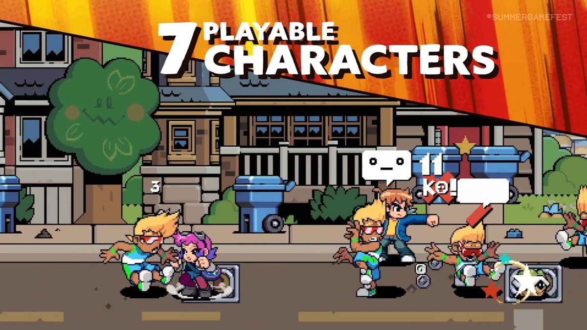Wario64's tweet image. new Scott Pilgrim game from Tribute - Scott Pilgrim Ex
