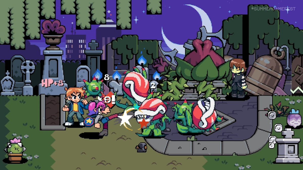 Wario64's tweet image. new Scott Pilgrim game from Tribute - Scott Pilgrim Ex