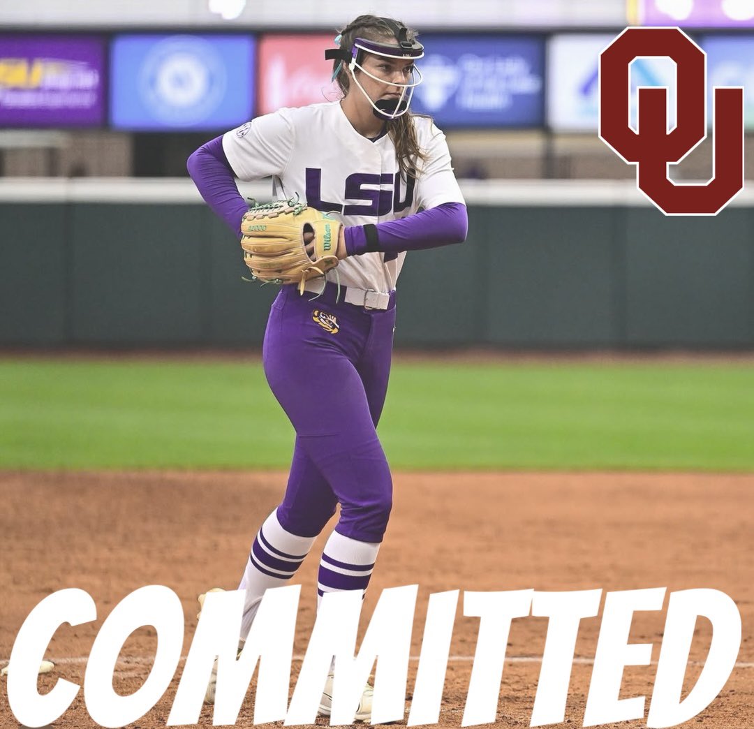 Former back to back NFCA All-American pitcher and LSU transfer pitcher Sydney Berzon commits to Oklahoma 😤😤

Patty is wasting NO TIME getting things going in the portal