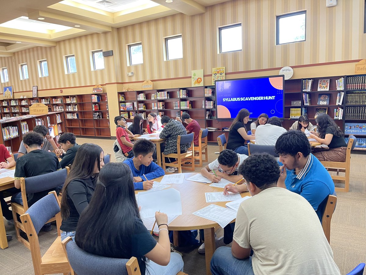 It’s Friday! It’s time for important business, syllabi scavenger hunt. In the words of our students, “this was informative.” 

#SEHStheBest #SEECHS2029