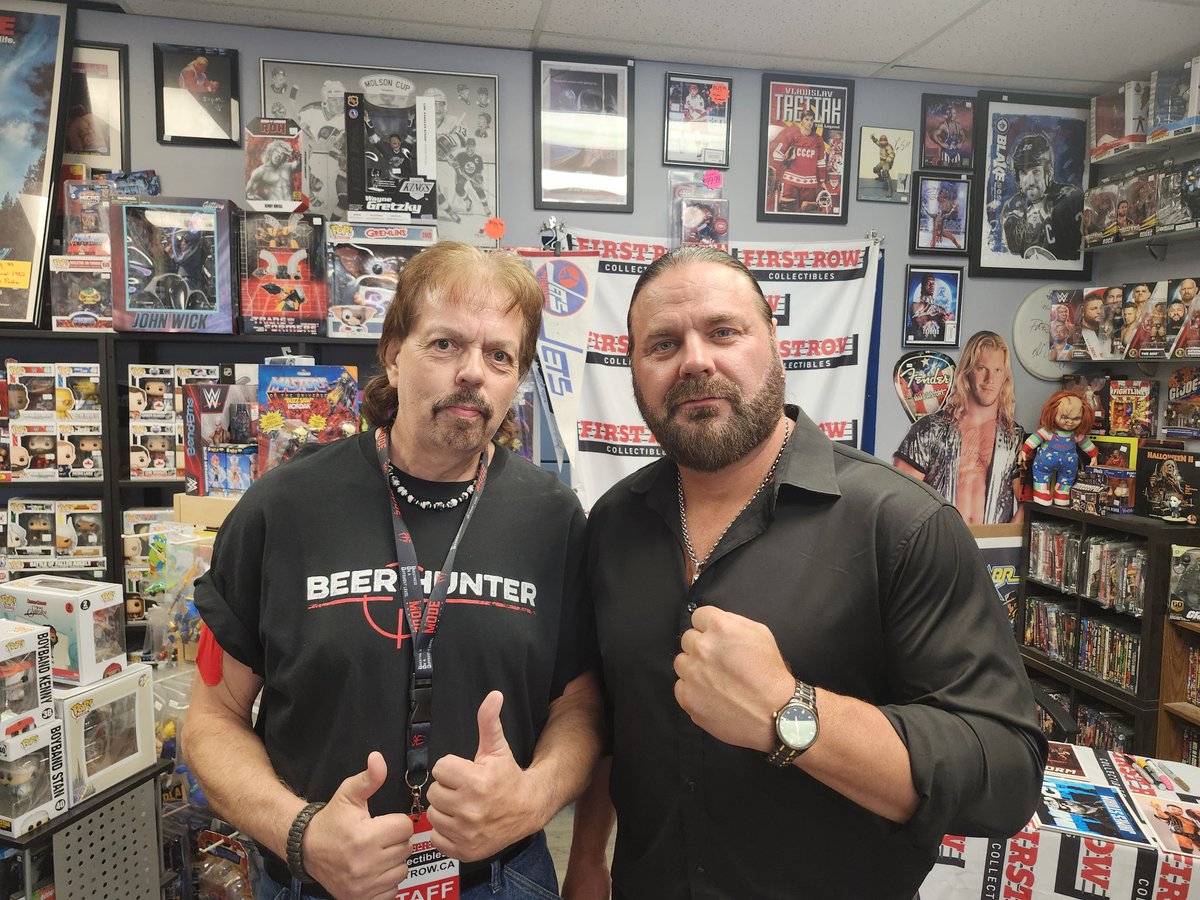 <a href="/JamesStormBrand/">James Storm</a> great to work with. Awesome guy! <a href="/FirstRowCollect/">First Row Collectibles</a> Thx James