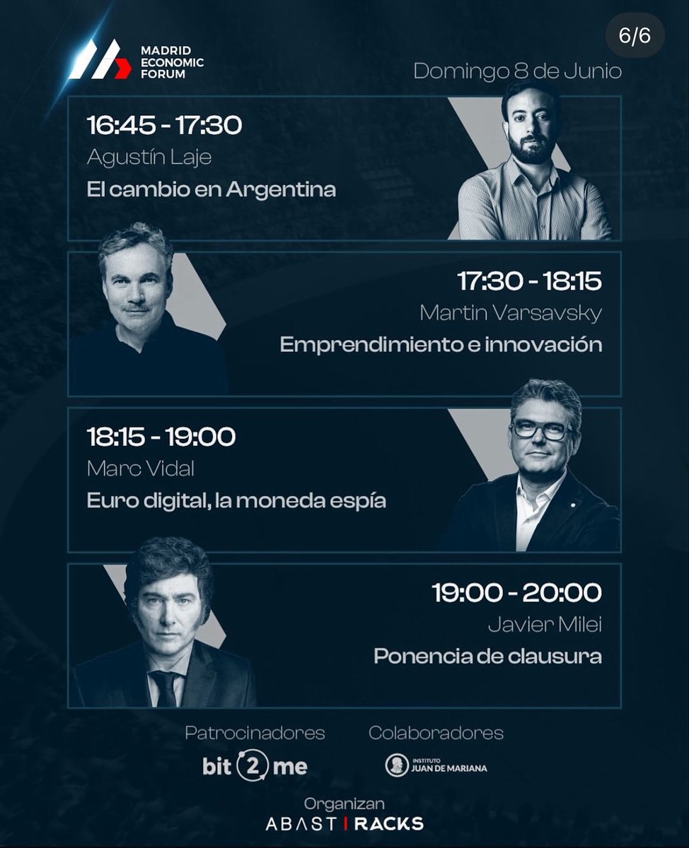 Nos vemos  en el <a href="/madridecoforum/">Madrid Economic Forum</a> este domingo