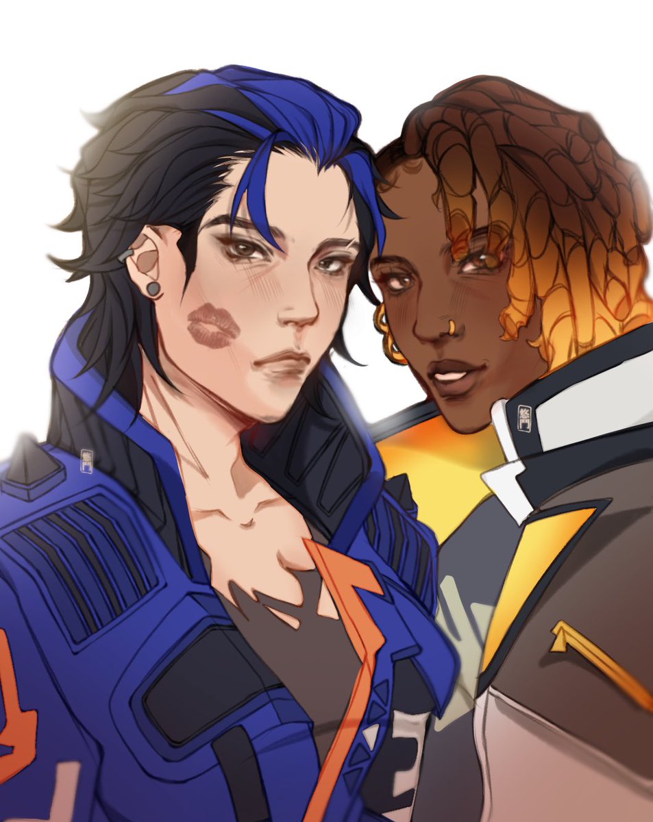 _k0gaa's tweet image. Fem #yorunix for @luwrzy 💙🧡