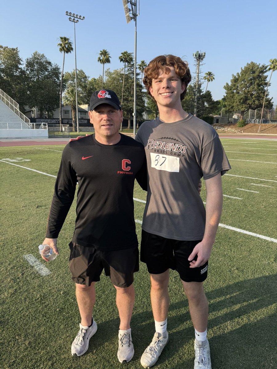 _CalebShaffer's tweet photo. Thank you @UoR_Football and @BigRed_Football for hosting me at your skills camp this week! Thanks to all the coaches for helping me get my game to the next level.
@DanSwanstrom @CoachAnDees @Coach1Mike @USCGA Football @DavidsonFB @KenyonFootball
@TartanFB https://t.co/pOEhppoBjA