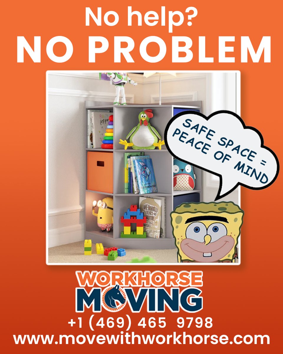 Whmoving's tweet image. 🧸 No help? No problem.

Can’t find a sitter on moving day?
Create a cozy little corner with toys, snacks, and a blanket.
✨ A safe space = happy kids + focused parents.
Let them play, while you get things done.
#MICP #LetKidsBeKids #SmartMoving #MovingWithKids #FamilyTipsTX