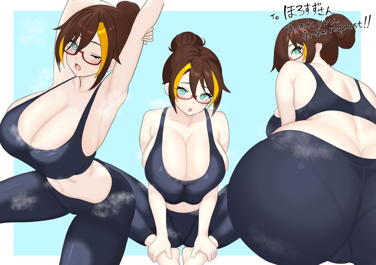 skeb、納品しました。 
依頼者様の代理キャラのほろすずちゃんを描かせていただきました。  
ご依頼ありがとうございました! 