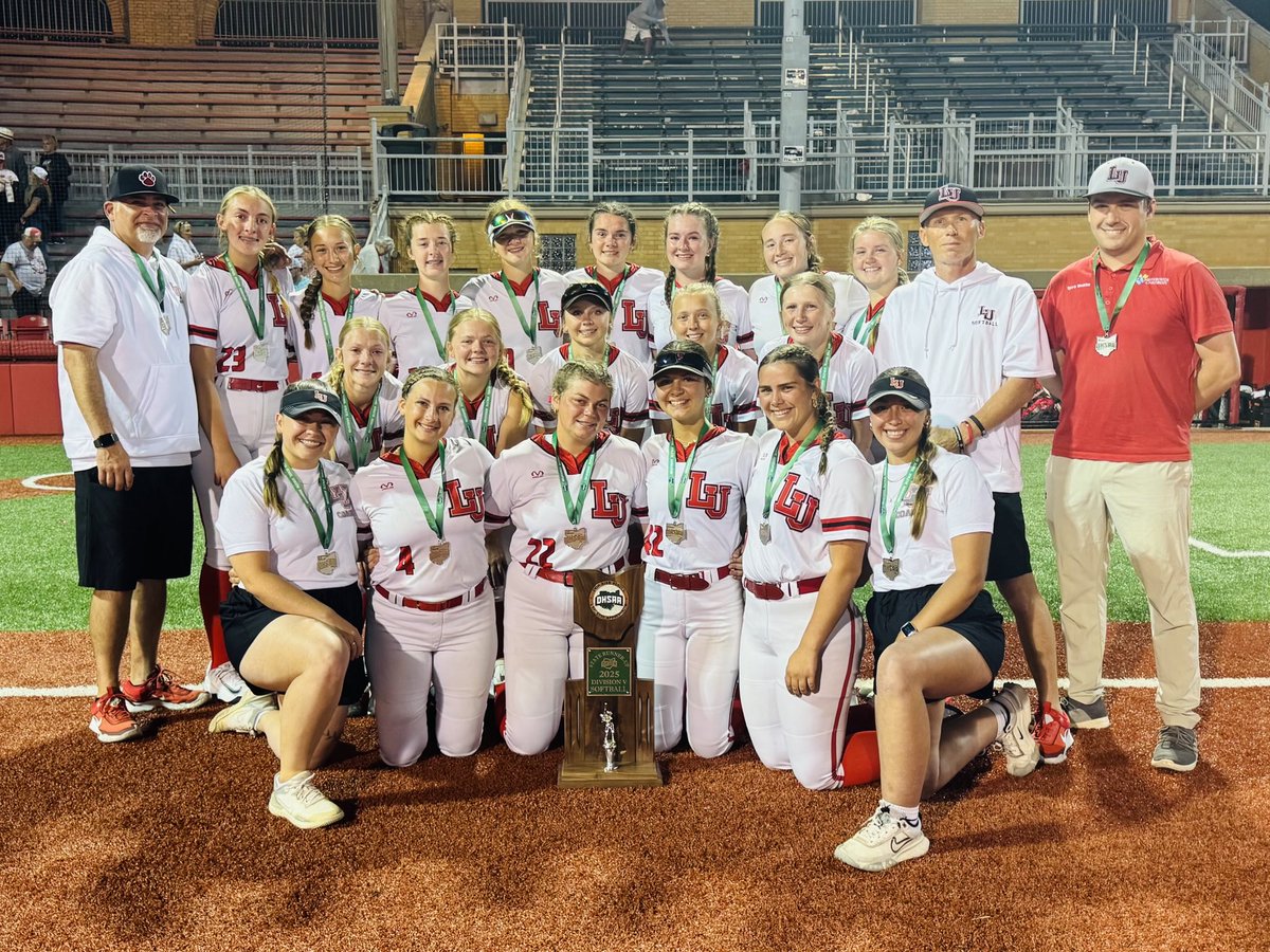 Huge congrats congrats to the Liberty Union softball team: Division V state runner-up. Nothing to be ashamed of. State Champions last year and 53 wins the last two seasons, including winning 42 of your last 44 games. ⁦<a href="/LUSOFTBALL1/">Liberty Union Softball</a>⁩ ⁦<a href="/LULions/">Liberty Union Lions</a>⁩